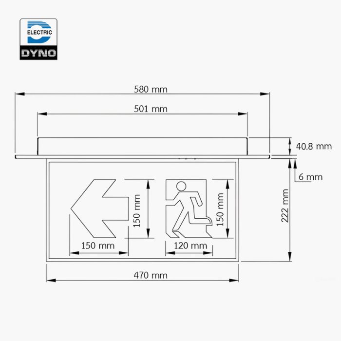 20.2 ป้ายไฟ SLIM 2 หน้า รุ่น XLF-S15N-2D(1358)