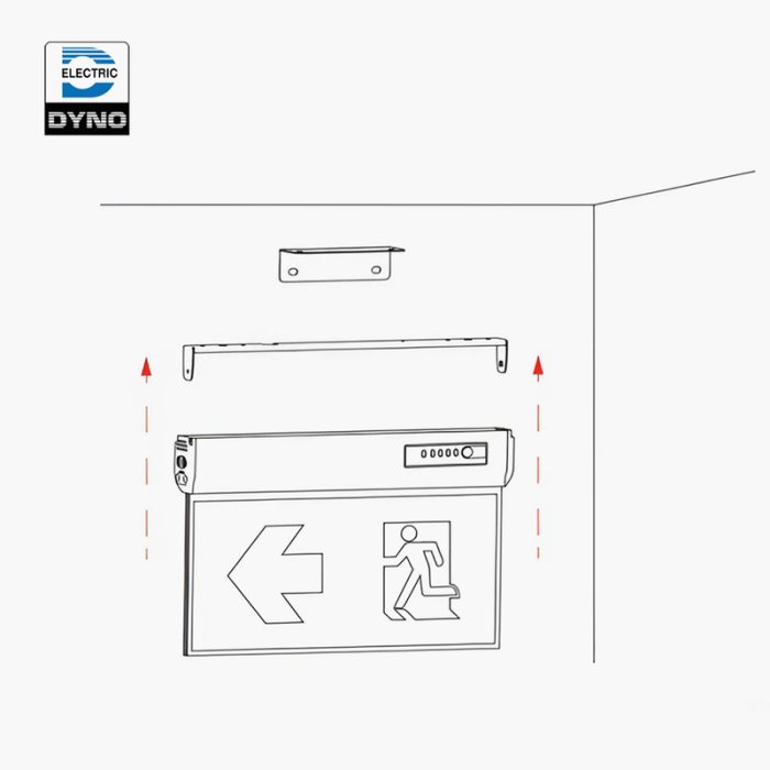 5.3 ป้ายไฟ SLIM 1 หน้า รุ่น XLF-S10N-1B (ไม่รองรับรีโมท)